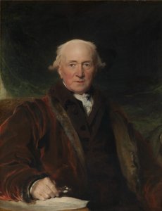 约翰·朱利叶斯·安格斯坦（1736-1823）。 作者 托马斯·劳伦斯