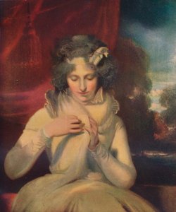 乔治娜·伦诺克斯小姐（Georgina Lennox）小姐，其后伯爵夫人（Countess Bathurst），1765-1842年，c1800 作者 托马斯·劳伦斯