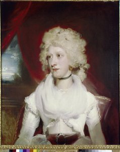 Miss Marthe Carr (oil on canvas 作者 托马斯·劳伦斯