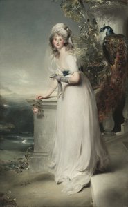 凯瑟琳·格雷的肖像，淑女风范，1794年 作者 托马斯·劳伦斯