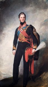 亨利-威廉-佩吉特的肖像，安格尔西第一侯爵，英国军人，1818年。   作者 托马斯·劳伦斯