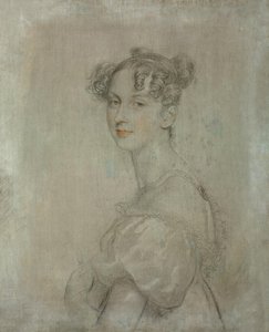 丽芙·多萝西娅公主的肖像通过Lieven Daria Khristoforovna Lieven，necken Benckendorff 1785-1857，ca 1812 作者 托马斯·劳伦斯