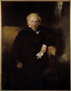 画家 Henri Fussli（或 Fuseli）（1741-1825 年）的肖像 托马斯·劳伦斯爵士（1769-1830 年）的画作 19 世纪 1042x1,09 m 巴约讷，博纳博物馆 作者 托马斯·劳伦斯