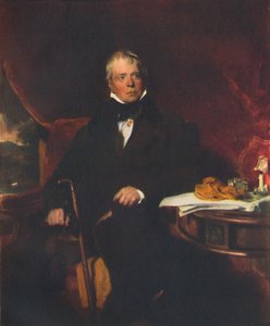 沃尔特·斯科特爵士（Sir Walter Scott），1771-1832年，1820-1826年，1942年。 作者 托马斯·劳伦斯