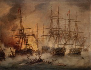 纳瓦里诺战役，1827 年 10 月 20 日 作者 托马斯·鲁尼