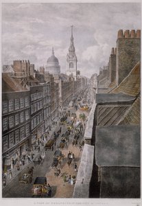 Cheapside，伦敦，1823年