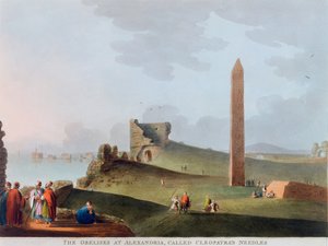 亚历山大的方尖碑，被称为克里奥帕特拉之针"，埃及，1802年