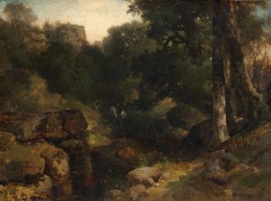 戴尔，1878年。 作者 托马斯·莫兰