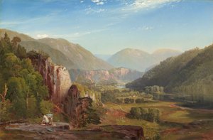 朱尼亚塔，晚上，1864年 作者 托马斯·莫兰