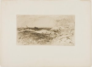 波涛汹涌的大海 作者 托马斯·莫兰