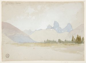 爱达荷州泰顿山脉 作者 托马斯·莫兰