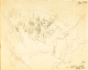上层瀑布 作者 托马斯·莫兰