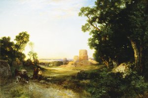 图拉，墨西哥古都，1908年 作者 托马斯·莫兰