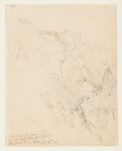 黄石公园峡谷西壁 作者 托马斯·莫兰