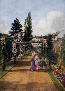Kew Gardens: The Rosary (colour litho)