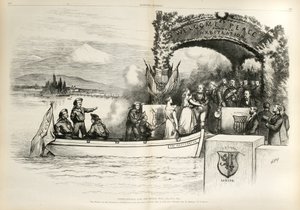 国际法 - 更好的方式......，1874年（木版画） 作者 托马斯·纳斯特