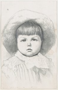 儿童画像西里尔-纳斯特，1879年后，1879年后。