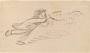 签名："TH.纳斯特，1901年10月17日" 作者 托马斯·纳斯特