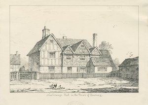 纽伯勒音乐厅：钢笔画，1836年 作者 托马斯·佩普洛伍德