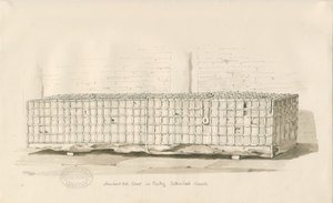 Tettenhall-古代橡树箱：棕褐色和钢笔画 作者 托马斯·佩普洛伍德