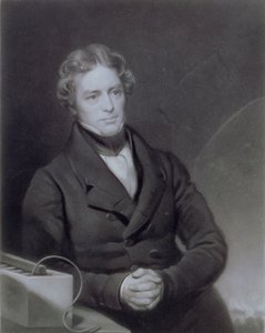 Michael Faraday（1791-1867）的肖像由Henry Cousins（第1864页）c.1841刻