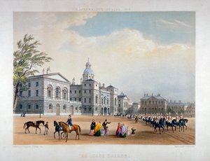 伦敦威斯敏斯特的护卫马队，1851年