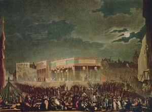 巴塞洛缪-费尔：从外面看》，1942年。艺术家：Thomas Rowlandson, Augustus Charles Pugin.