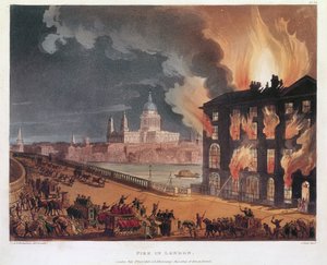伦敦的火灾》，1791年