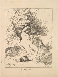 巴克尚（Bacchante），1787年。 作者 托马斯·罗兰森