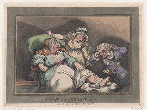 A Bawd on her Last Legs, October 1, 1792. , October 1, 1792. 作者 托马斯·罗兰森