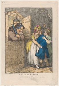 A Cake in Danger, April 20, 1806., April 20, 1806. 作者 托马斯·罗兰森