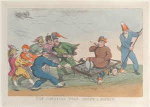 A Corsican Toad Under a Harrow, November 27, 1813. , November 27, 1813. 作者 托马斯·罗兰森