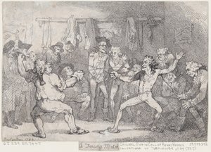 A Fencing Match, December 29, 1788., December 29, 1788. 作者 托马斯·罗兰森