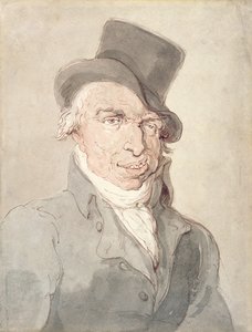 运动海湾，约1815年至1820年（水彩纸笔在纸上的石墨上） 作者 托马斯·罗兰森