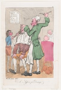A Sufferer for Decency , June 20, 1789., June 20, 1789. 作者 托马斯·罗兰森