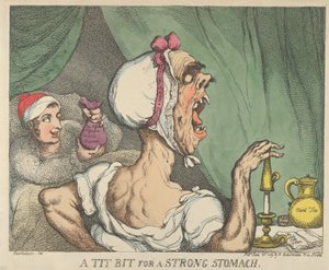A Tit Bit for a Strong Stomach, June 20, 1809., June 20, 1809. 作者 托马斯·罗兰森