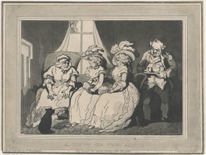 A Visit to the Aunt, December 20, 1794., December 20, 1794. 作者 托马斯·罗兰森