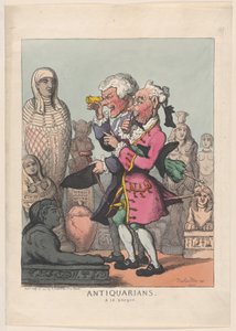 Antiquarians à la Greque, July 14, 1805., July 14, 1805. 作者 托马斯·罗兰森