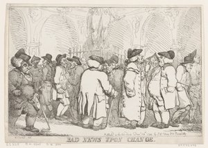Bad News Upon Change, December 28, 1794., December 28, 1794. 作者 托马斯·罗兰森