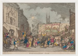 Bartholomew Fair, 1807., 1807. 作者 托马斯·罗兰森