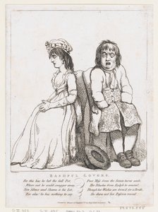 Bashful Lovers, March 15, 1798., March 15, 1798. 作者 托马斯·罗兰森