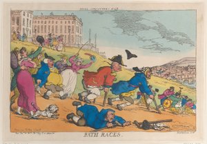 Bath Races, November 20, 1810., November 20, 1810. 作者 托马斯·罗兰森