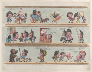 Borders for Rooms & Halls, Plate 8, June 20, 1799., June 20, 1799. 作者 托马斯·罗兰森