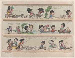 Borders for Rooms & Screens, Plate 7, May 10, 1799., May 10, 1799. 作者 托马斯·罗兰森