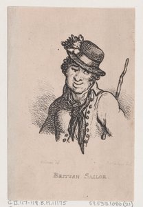 英国水手，1808年4月，1808年4月。 作者 托马斯·罗兰森