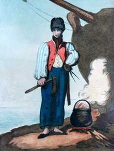 木匠，1799年 作者 托马斯·罗兰森