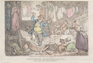 克里斯托弗-克拉布特里在苏斯：亲爱的，亲爱的，能有什么事呢，1807年，1807年。 作者 托马斯·罗兰森