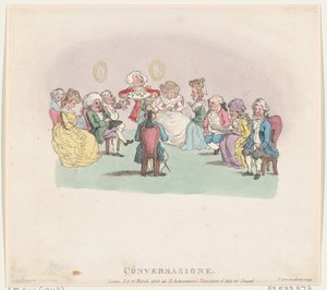 Conversazione, March 20, 1803., March 20, 1803. 作者 托马斯·罗兰森