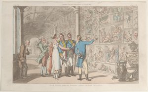 Don Luigi Meets Donna Anna in the Museum, from Naples and the Campagna Felice: in..., June 1, 1815. 作者 托马斯·罗兰森