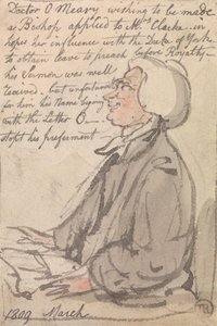 奥梅拉博士讲道 作者 Thomas Rowlandson